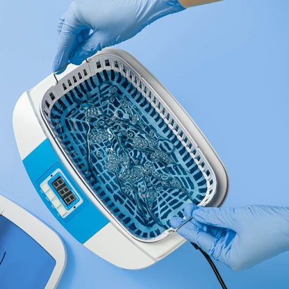 MicroStop MU-PROMAX Ultrasonic Cleaner, 2.5L, digital control display