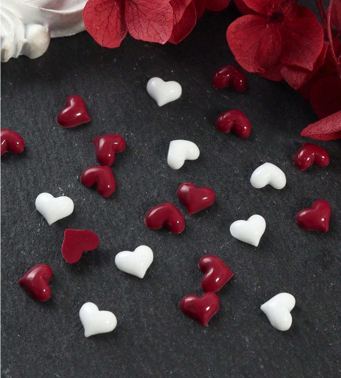 Mini Heart Nail Charms