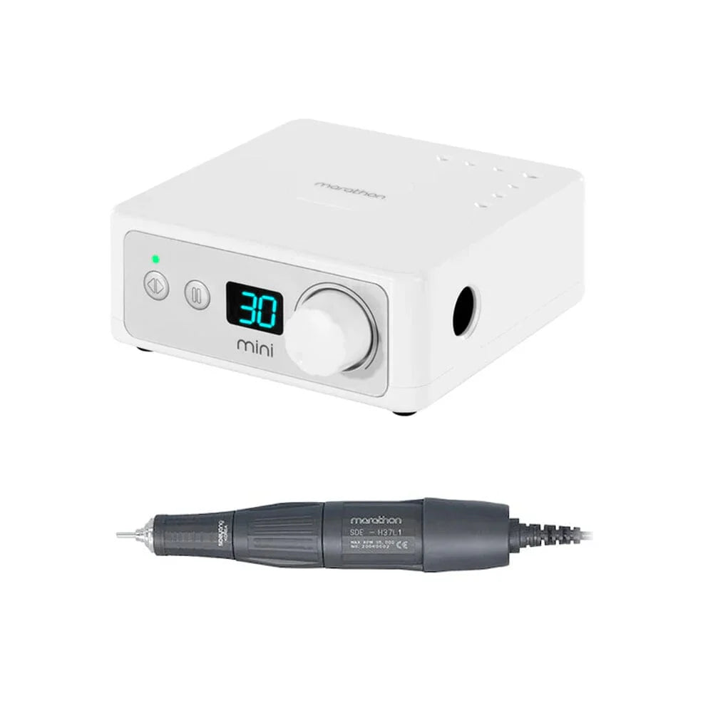 Saeyang Marathon K35 Mini + + H37L1  35k RPM + Pedal - E-File Nail Drill Machine