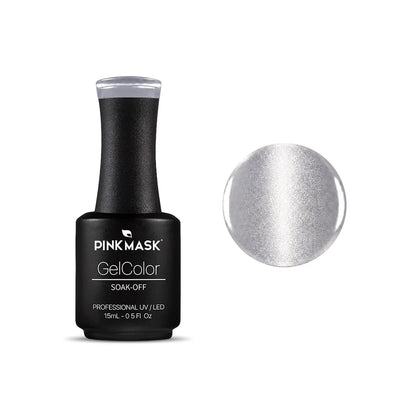 Pink Mask Gel Color Moon Dust Pastel Cat Eye 15ml
