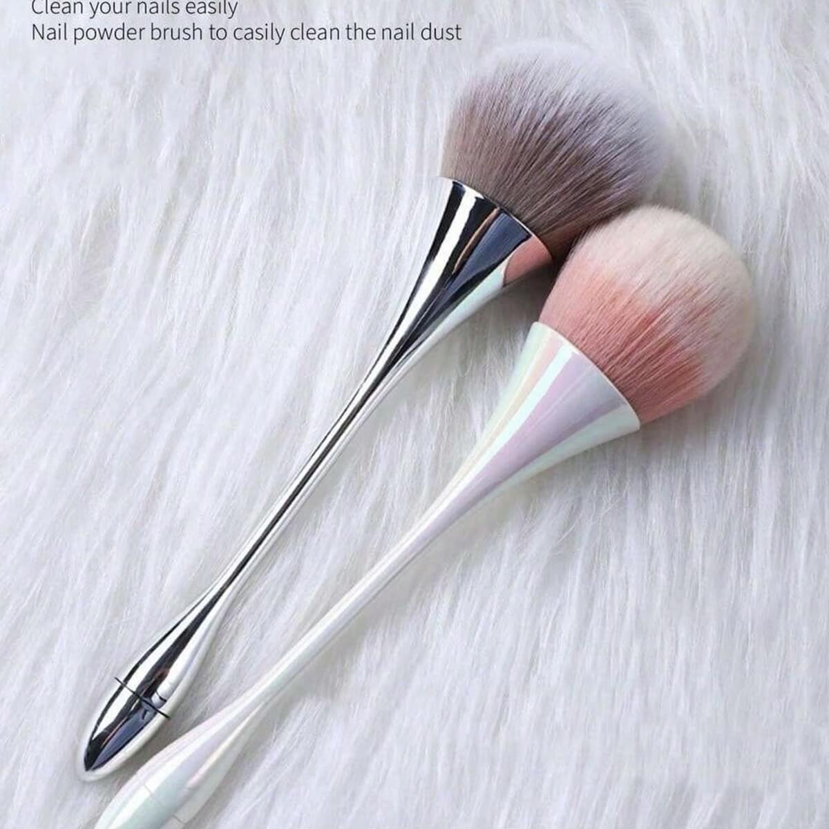 Nail Dust Cleaning Brush Long Handle
