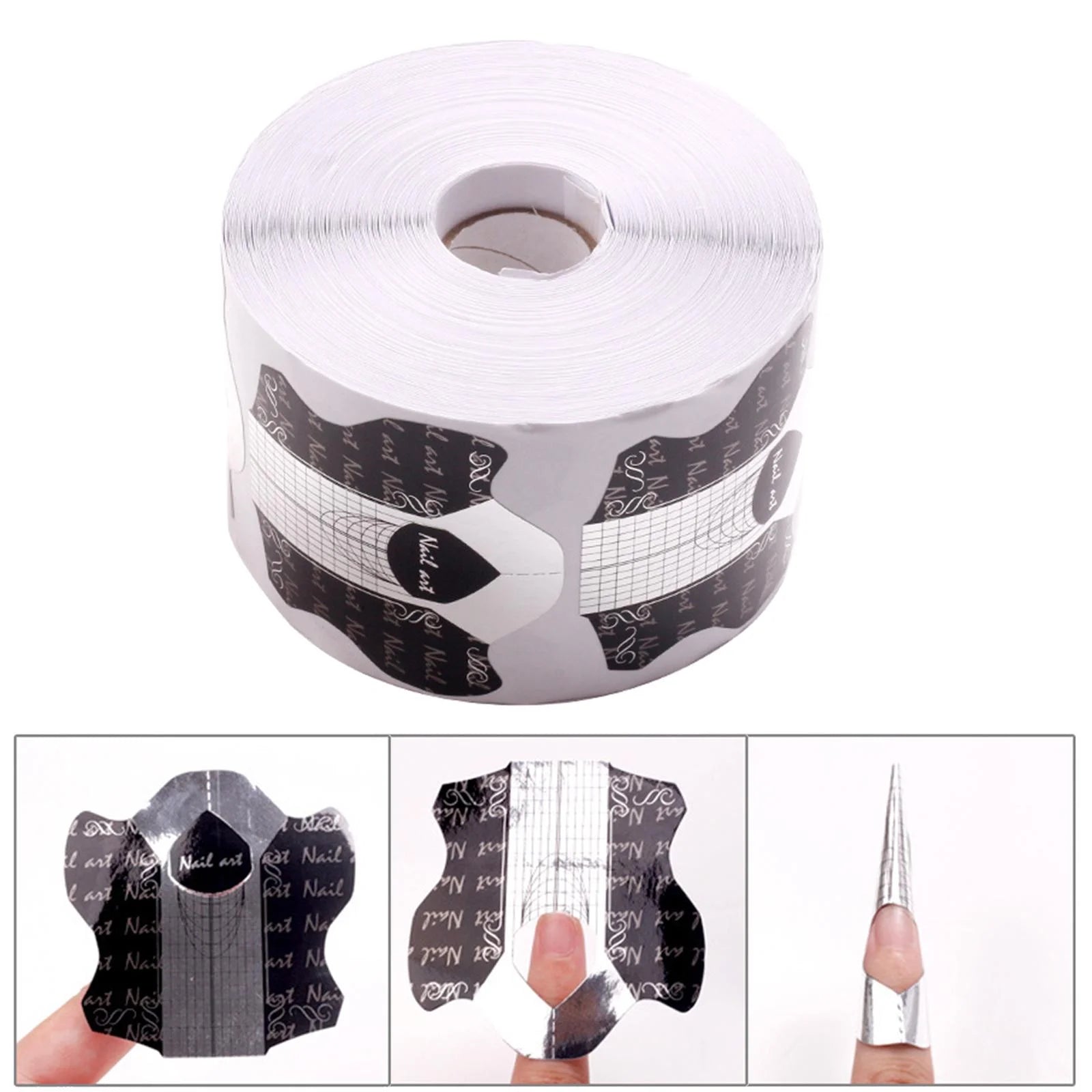 Bulk Pack of Nail Extension Guide Stickers