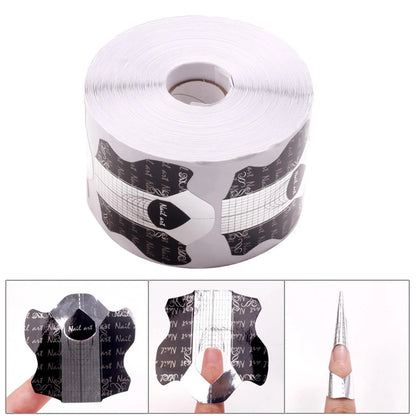 Bulk Pack of Nail Extension Guide Stickers