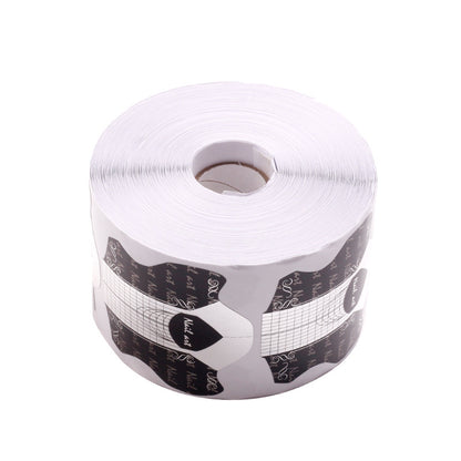 Rectangle Paper Nail Forms, 500pcs – Acrylic Extension Guide Stickers