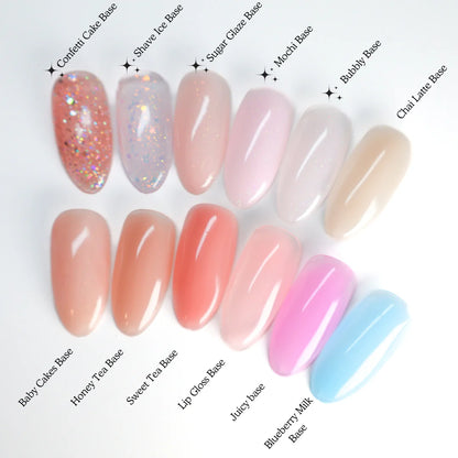 Nail Thoughts - NTB-18 Confetti Cake Base