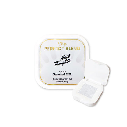 Nail Thoughts NTC-01 Steamed Milk white ombre cushion gel 3.8g