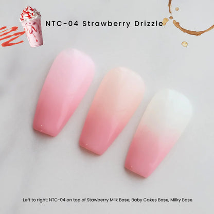 NTC-04 Strawberry Drizzle for baby boomer nail ombre effects