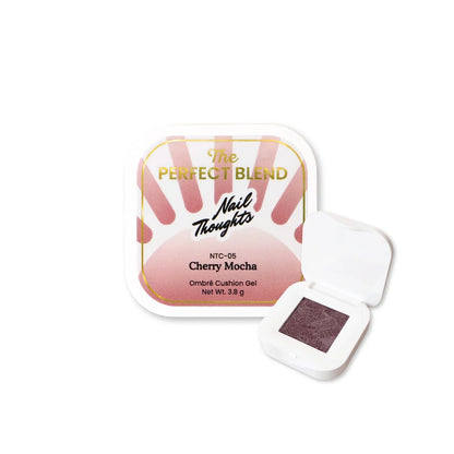 NTC-05 Cherry Mocha mauve pink cushion gel for natural nail gradients