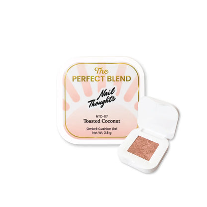 Nail Thoughts NTC-07 Toasted Coconut peachy tan ombre cushion gel 3.8g