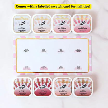 KOKOIST Nail Thoughts cushion gel set for baby boomer and French ombre nails