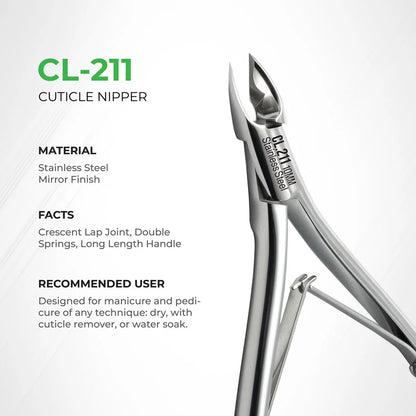 Nghia CL-211 Cuticle Nipper precision nail cuticle remover with sharp blades