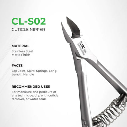 Nghia CL-S02 Cuticle Nipper manicure and pedicure stainless steel cutter