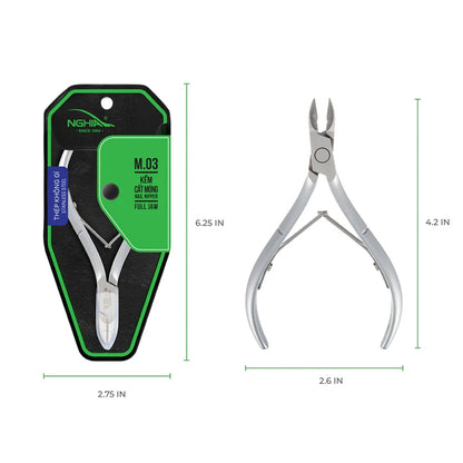 Nghia M-03 Acrylic Nipper – precision-engineered blades for clean acrylic cuts
