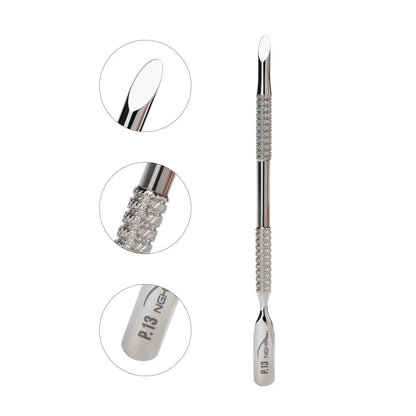 Nghia P-13 salon-quality cuticle and nail preparation tool