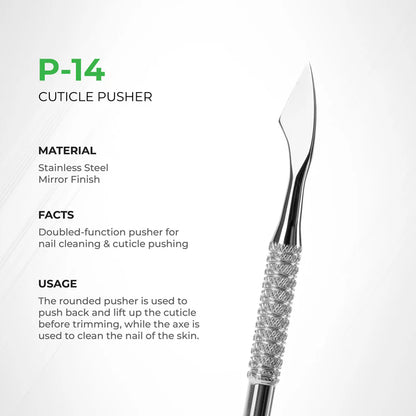 Nghia P-14 professional nail technician cuticle cleaning tool
