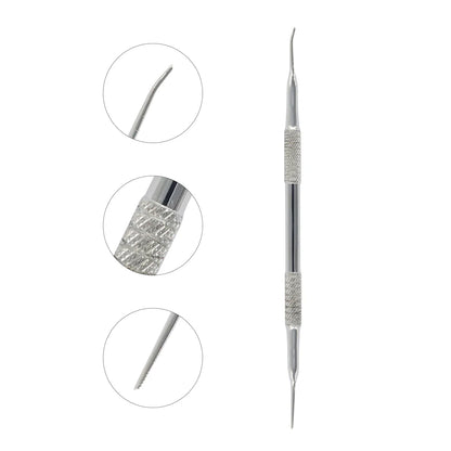Nghia P-15 professional stainless steel cuticle pusher tool