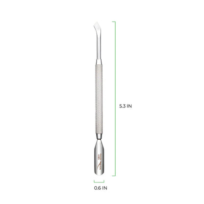 Smooth, ergonomic handle for comfortable control during nail prep