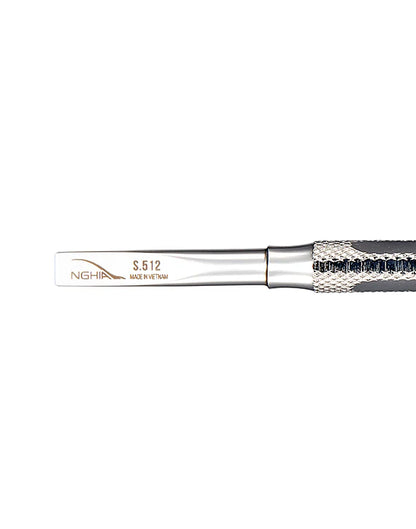 Nghia S-512 Cuticle Pusher and nail cleaner for professional manicure and pedicure