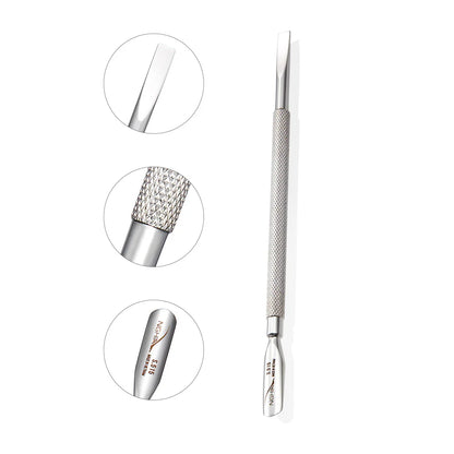 Nghia S-515 stainless steel cuticle pusher tool