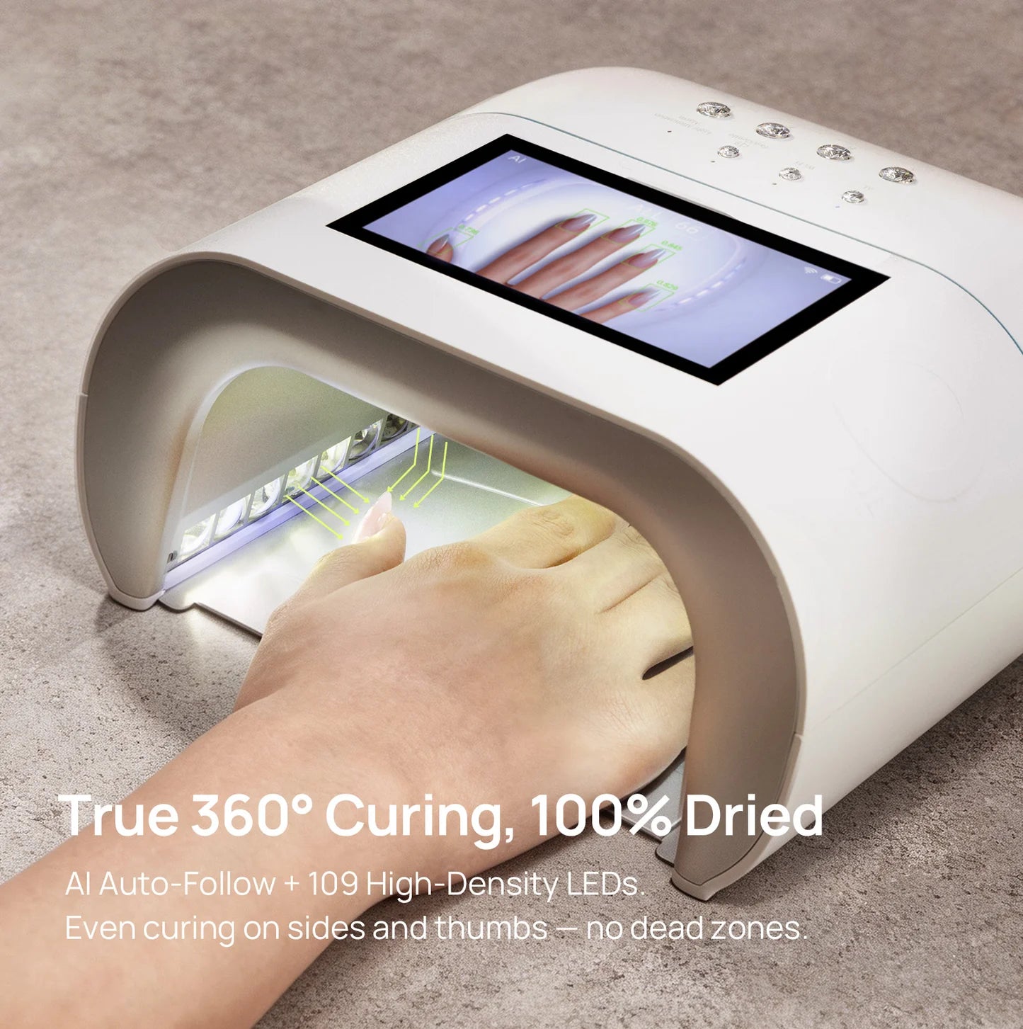 O NAIL SUNX PRO nail lamp pink