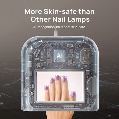O NAIL Professional AI Nail Lamp Purple