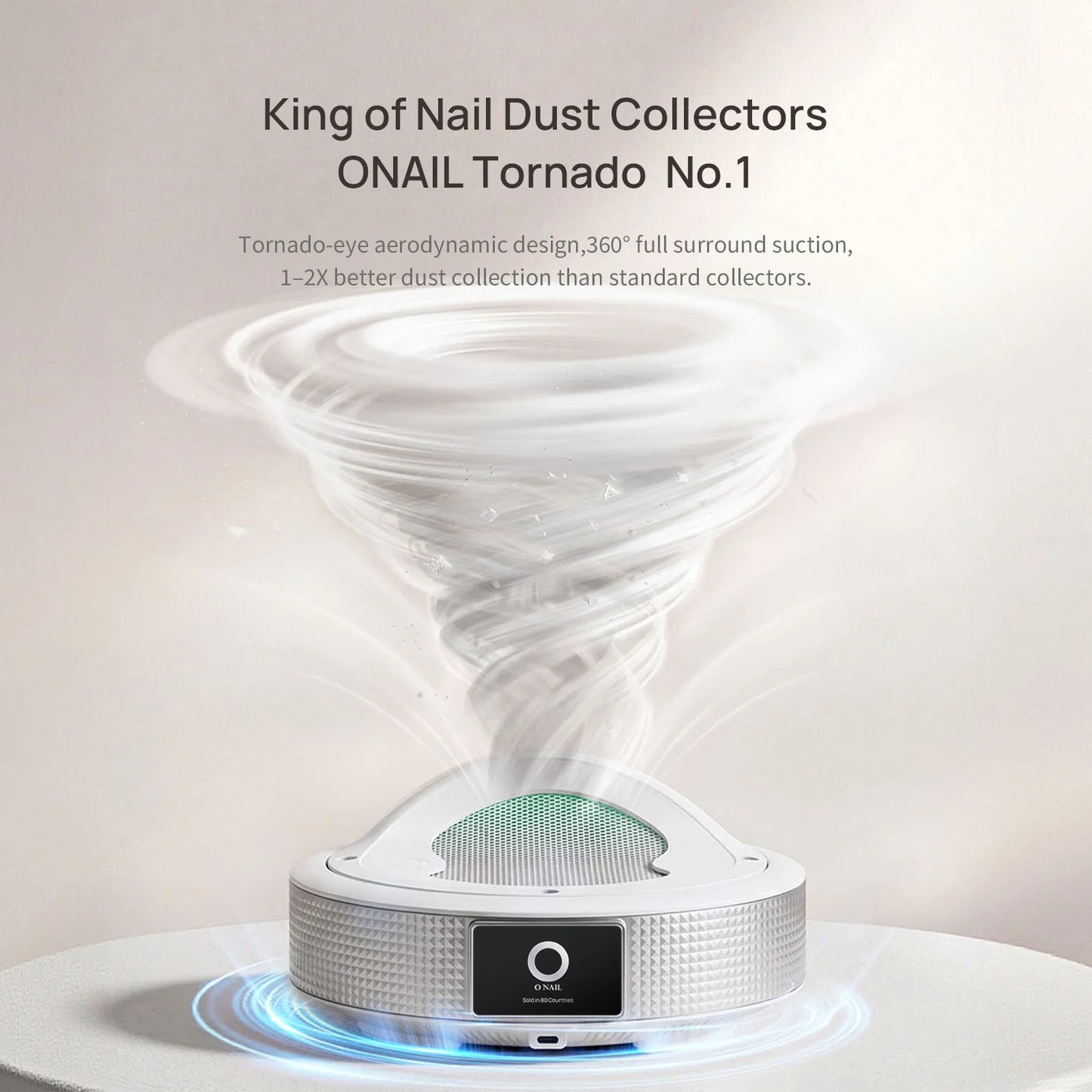 O NAIL Tornado No.1 Nail Vacuum