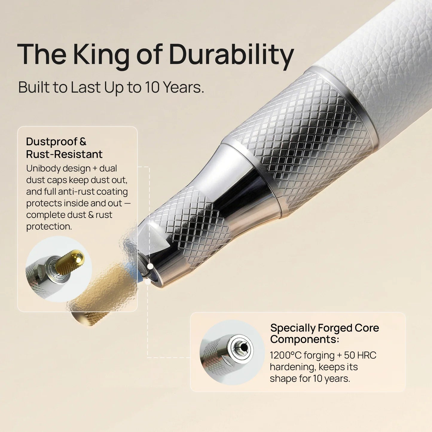 Pro Max nail drill machine O NAIL white
