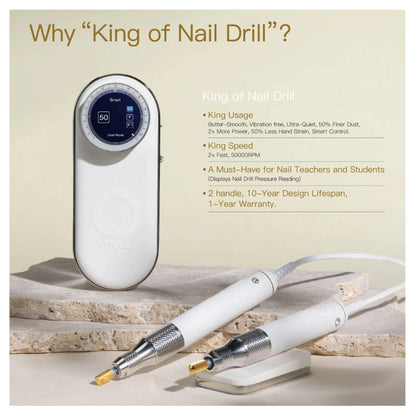 O NAIL Nail Drill Pro Max Purple