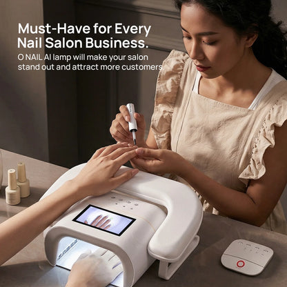 O NAIL AI Nail Lamp White