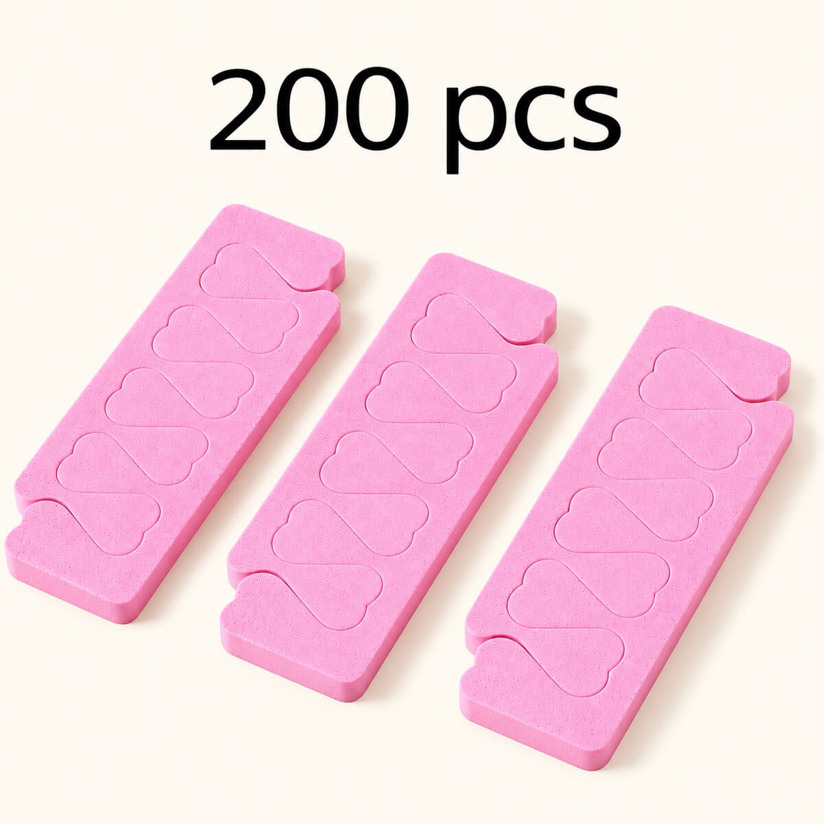Flexible foam toe separators for adults, teens and kids