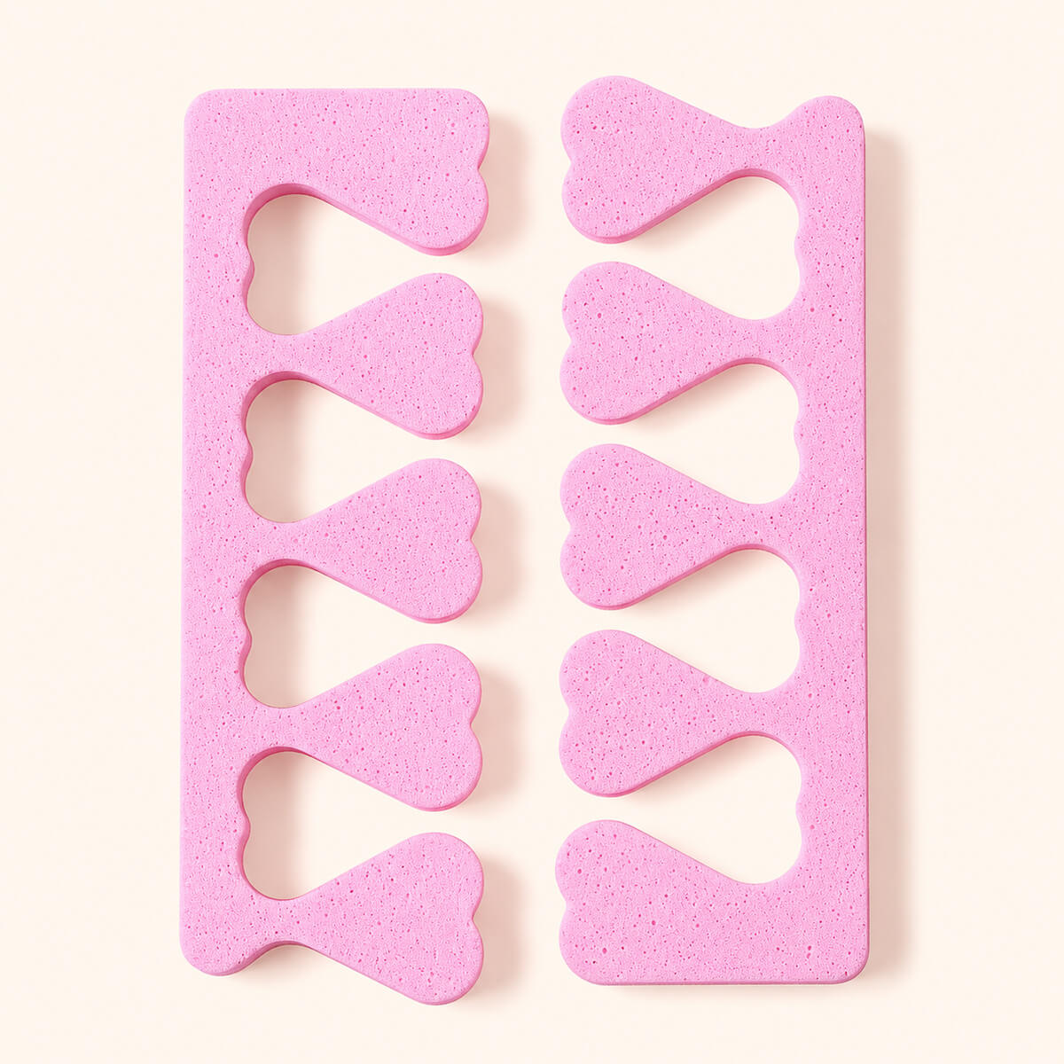 Soft foam pedicure toe separators, 50, 100 and 200 piece packs
