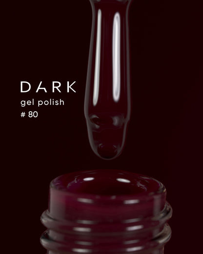 DARK - Gel Polish #80, 10ml
