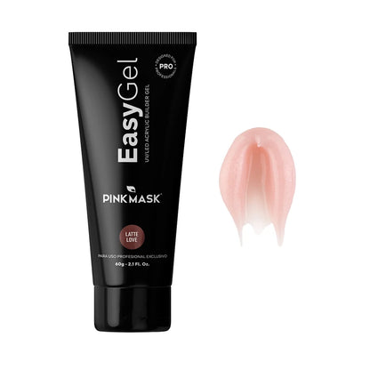 Pink Mask Easy Gel Latte Love warm nude polygel 60g