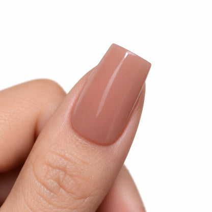 Pink Mask Easy Gel Nude polygel for natural nail extensions