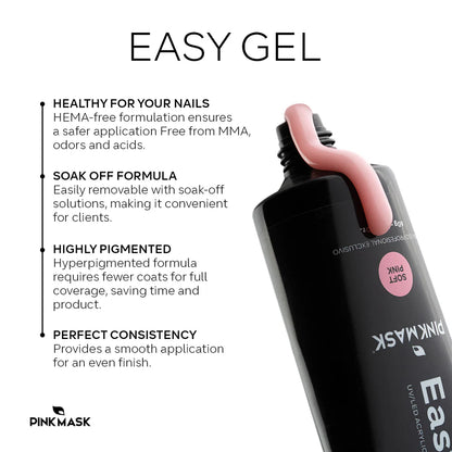 Pink Mask Professional Easy Gel Soft Pink