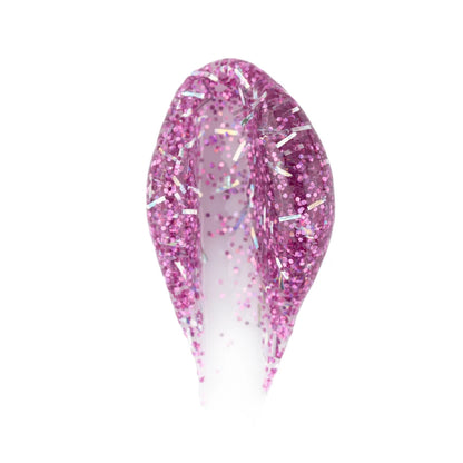 Pink Mask Easy Gel Sparkly Carmine shimmer polygel for nail art and extensions