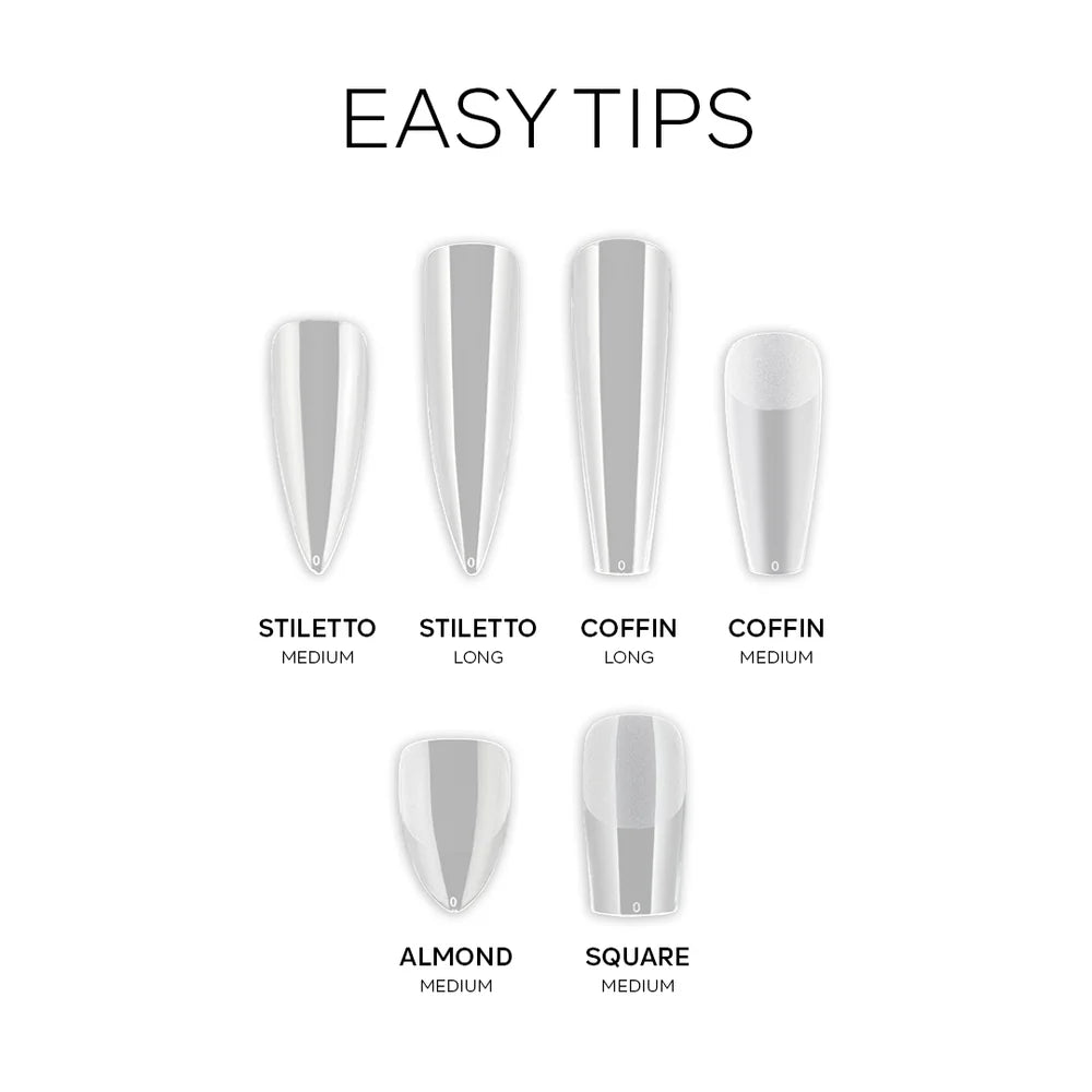Pink Mask Professional Coffin Tips Medium