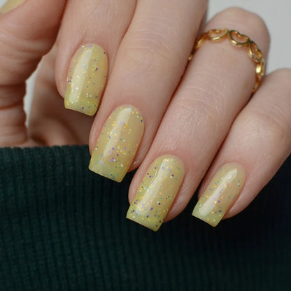 Pink Mask glow in the dark gel polish Henri