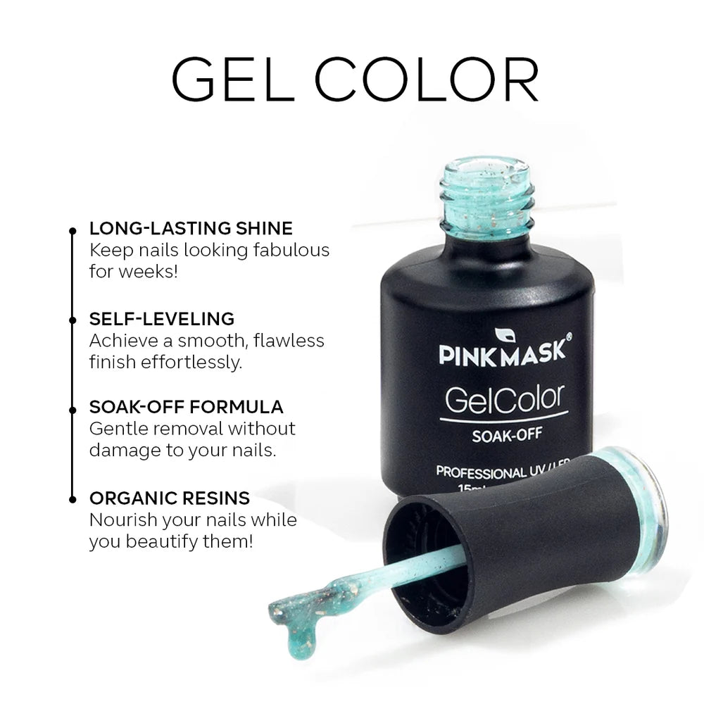 Pink Mask UV/LED Super White Gel Color