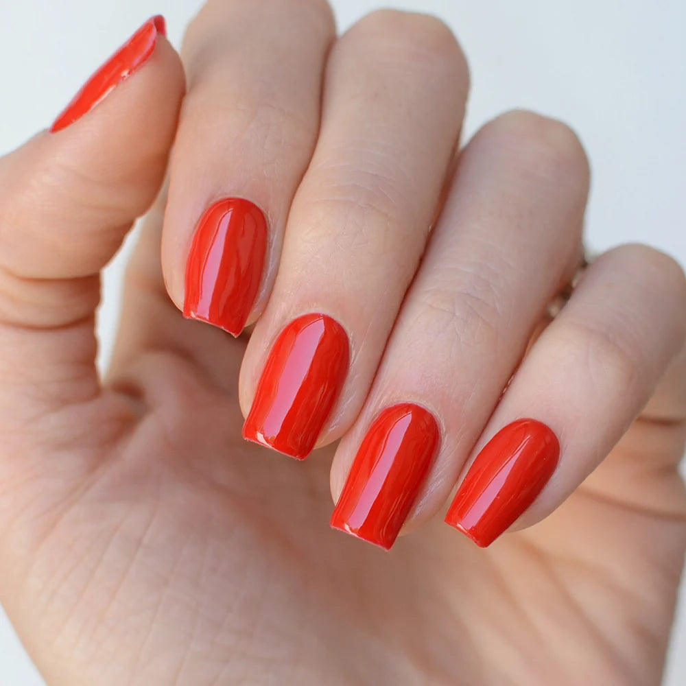 Pink Mask Tomato Food 2 Col Gel Polish