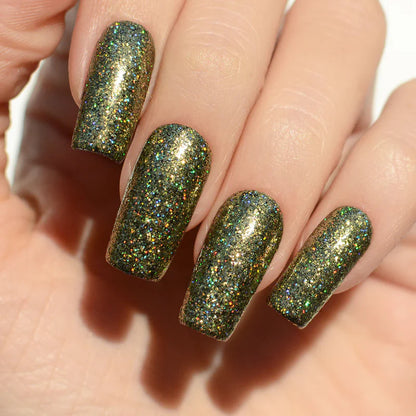 Pink Mask - Holographic Glitter #5