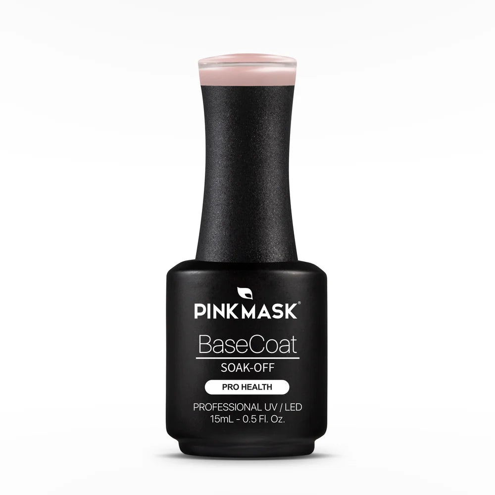 Pink Mask Rubber Nail Base Natural Sole