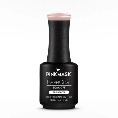 Pink Mask Rubber Nail Base Natural Sole