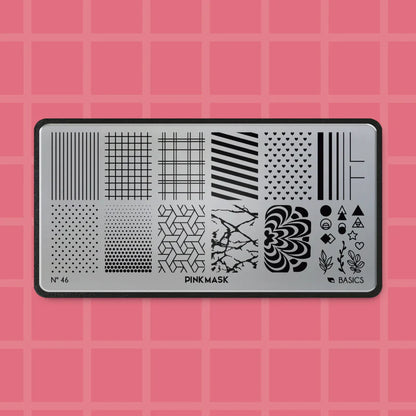 Pink Mask - Stamping Plate Basics