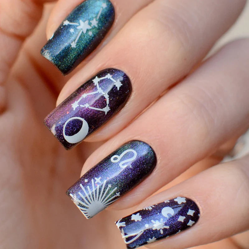 Pink Mask - Stamping Plate Zodiac