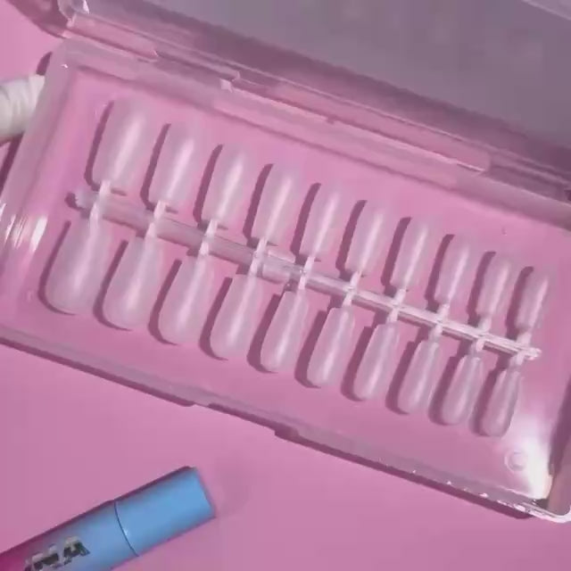 LUNA Medium Square Nail Tips 120pcs