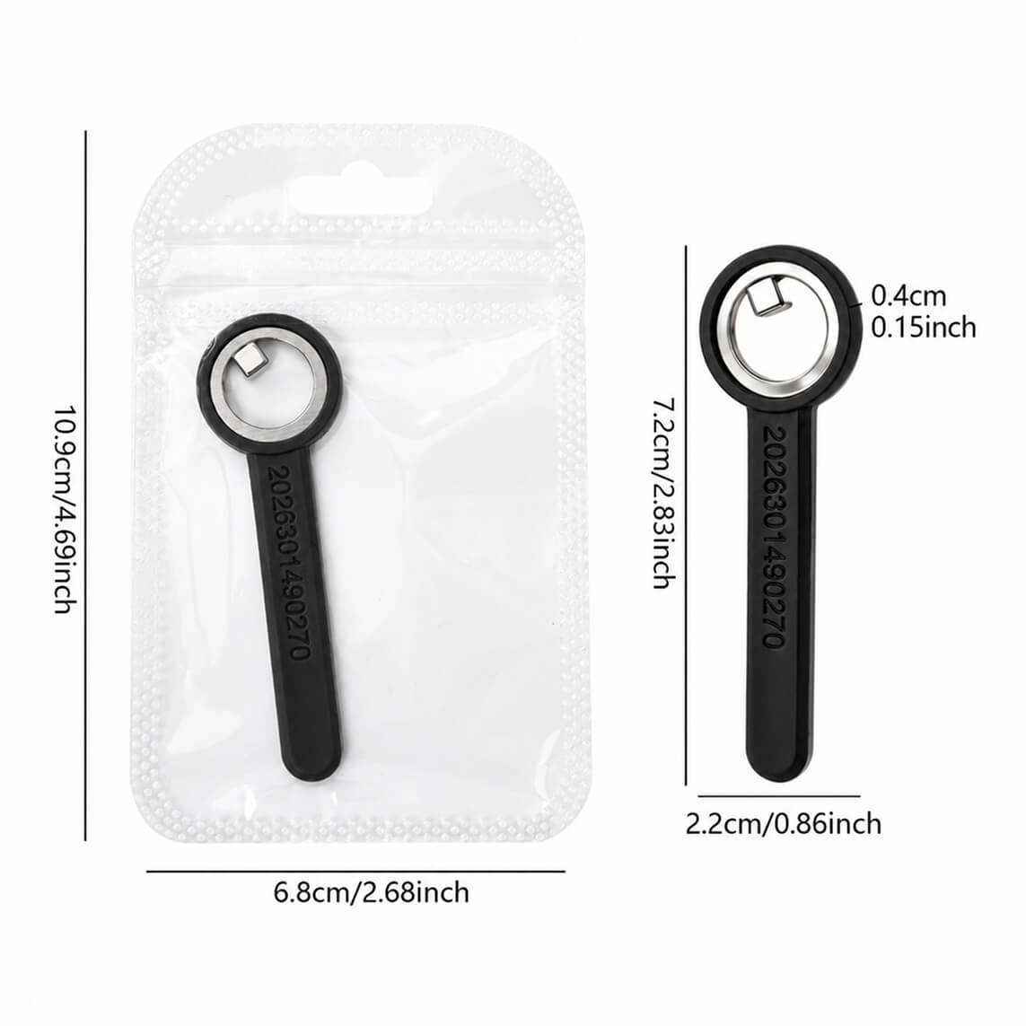 Ring Cat Eye Magnet Tool Black