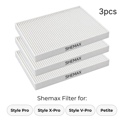 SALE SHEMAX Dust Collector Filter for Style Pro, X-Pro & Smart V-PRO (3pcs)