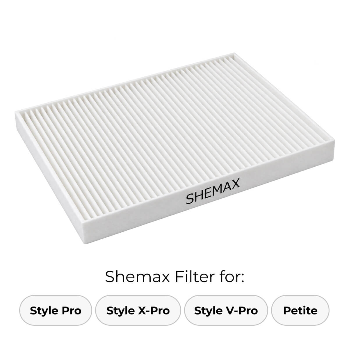 SHEMAX Dust Collector Filter for Style Pro, X-Pro & Smart V-PRO