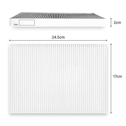 SHEMAX nail dust collector filter 24.5 x 17 x 2 cm
